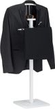 Relaxdays Dressboy met broekhanger - Wit