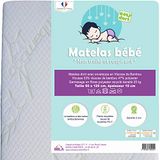 Matras Easy Dort Babymatras 60 x 120 cm Bamboe Hoes