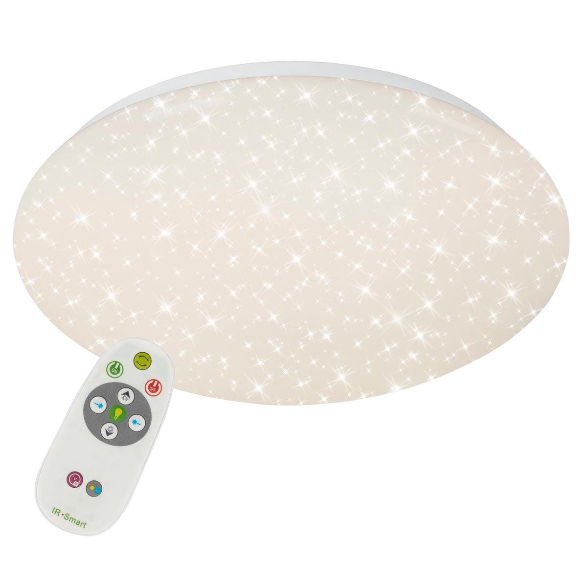 Briloner Leuchten VERB Plafondlamp met sterrenhemel effect - 15W - CCT - Ã˜ 293cm - Wit