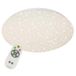 Briloner Leuchten Plafondlamp met sterrenhemel effect - 15W - CCT - Ø 293cm - Wit