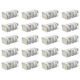 OFFICE PRODUCTS ZZ vouwhanddoeken, gerecycled, zuinig, universeel, voor thuis, voor kantoor, voor badkamer, voor toilet, efficiënt, absorberend, 1-laags, 4000 vellen, 20 stuks, grijs