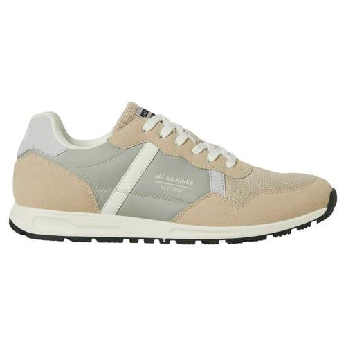 JACK & JONES JFWHARROW COMBO SNEAKER LN Heren Veterschoenen Zilver Maat 45