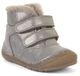 Froddo G2110143-15 Bottillons enfant argent – cuir