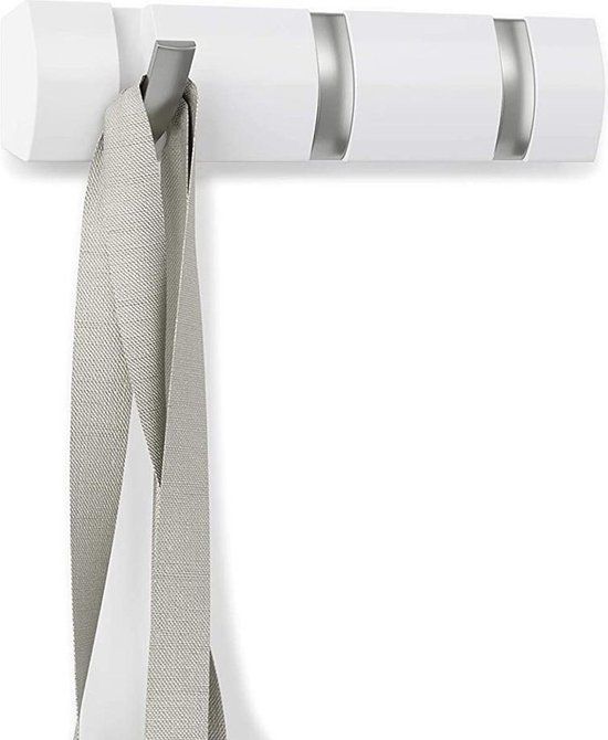 Umbra Flip wandkapstok - Wit