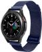 Dux Ducis - Milanese Staal Universeel Smartwatch Bandje 22MM - Blauw