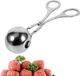 Cosensi - Grande pince à boulettes de viande - Inox - Argent