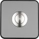 Grothe 64181 Bel RVS-look, Zwart