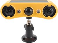 Merkloos Solar Alarm Sirene - Bewegingsmelder Geluid - Huis Beveiligen - 13 Verschillende Geluiden - 129 dB - Geel