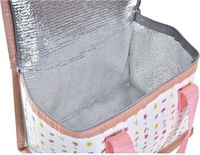DKD Home Decor Koeltas Koraal Groen Geel PP Nylon (21 x 14 x 13 cm) (3 Stuks)