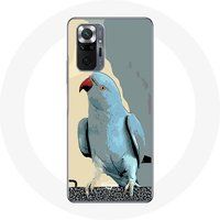 Maniacase Etui voor Xiaomi Redmi Note 10 Pro parkieten blauw
