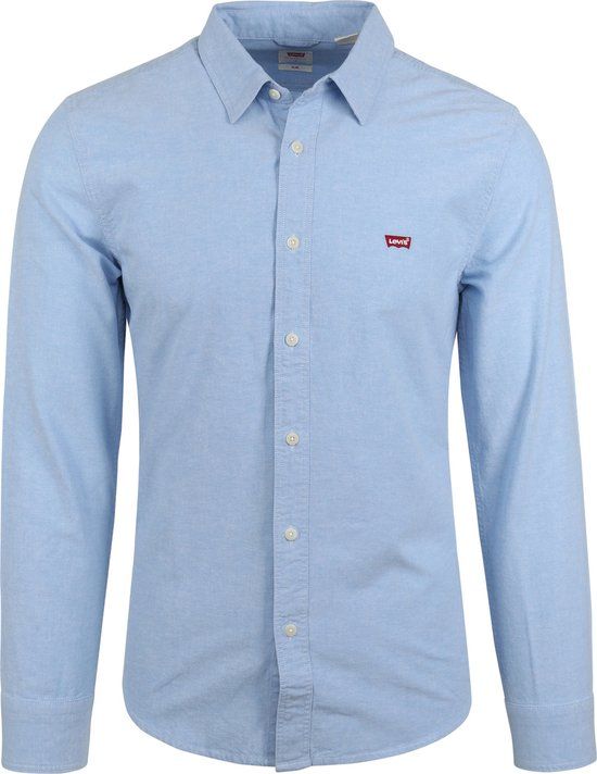 Levi's Battery Overhemd - Lichtblauw - Heren Maat L - Slim-fit