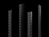 Rittal 5302.157 VX IT 19" Rail Noir Acier 2,5 mm 2 pcs