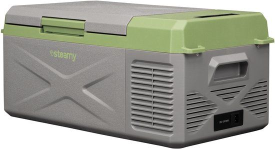 Steamy-E Single Zone 16L Compressor Koelbox - Grijs - 12V/230V