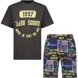 Vingino Boys Wasoy Pyjama Mettalic Grey Taille: XS