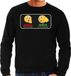 Bellatio Decorations Apres ski sweater voor heren - Zwart - XL