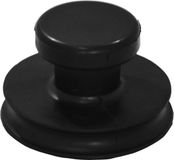 InterDynamics Tegelzuignap - 20kg - Zwart - Rubber