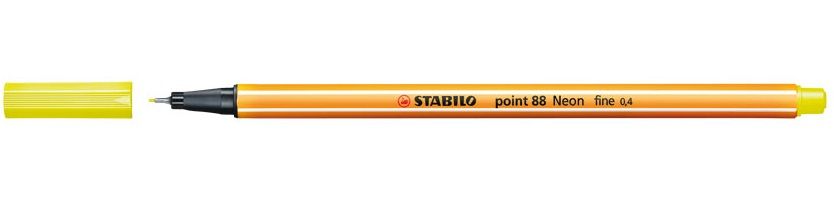 Stabilo point 88 Neon - Geel, Oranje - 88/024