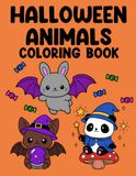 Halloween Animals Coloring Book