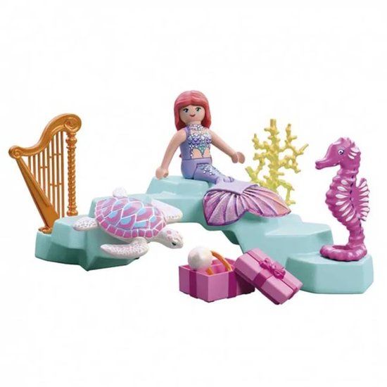 PLAYMOBIL 72107, Mermaid, 4 jaar, Meerkleurig, Kunststof