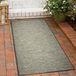Bol Tapis pour intérieur et extérieur, avec une optique sisal, utilisable des deux côtés, de couleur anthracite, dimensions : 60 x 100 cm