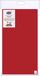 Merkloos / Sans marque Papieren tafelkleed/tafellaken rood inclusief kerst servetten - Kerstdiner tafel