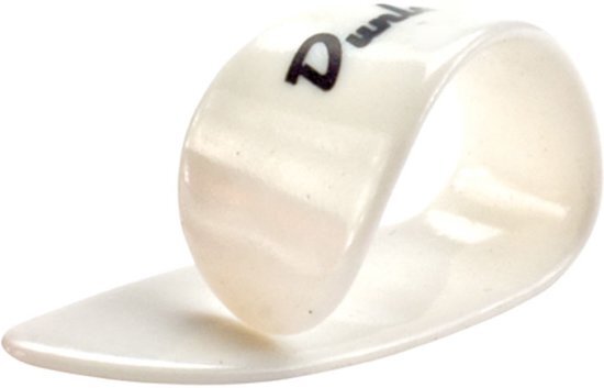 Dunlop 9003 White Plastic Thumbpick Large duimplectrum