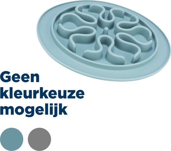 TRIXIE Voermat Slow Feed Silicone Assorti 24 cm - Verschillende kleuren