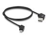 Delock 80769 USB-Kabel USB 2.0 USB-A auf USB-C 1,2 m Schwarz