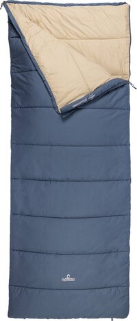 NOMAD Blazer Deken Slaapzak - Blauw - 205x80 cm - Katoen - 3 Seizoenen - Links