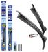 alca® Essuie-glace pour MERCEDES-BENZ EQS SUV 10.2022 - 04.2024, SUPER FLAT Balai d'essuie-glace plat, design extra-plat, Flexible, revêtement nanographique