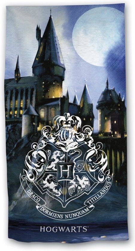 4KidsOnly Harry Potter Strandlaken Multi Colour Polyester 70 x 140 cm Kinderen