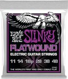 Power Ernie Ball 2590 Power Slinky Flatwound Cobalt Elektrische Gitaarsnaren (11-48)
