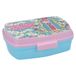 ALMACENESADAN; 5463; eerste schoolset en cadeau; bestaande uit rechthoekige sandwichbroodrooster, meerkleurig, herbruikbaar product, BPA-vrij (maagd)