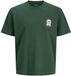 JACK&JONES JWHMAINE BACK TEE SS CREW NECK Heren T-shirts XL Katoen Logo Sycamore