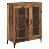 vidaXL Dressoir Oud Hout 69,5 x 34 x 90 cm