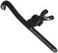 LP Latin Percussion Spanningshaak Conga Mic Lug Galaxy en Palladium Geborsteld Nikkel; LP972M-BN