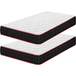 Iztoss – Lot De 2 Matelas 90x200cm – Épaisseur 16cm – Mousse à mémoire de forme – 7 zones de confort – Super respirant – Emballage sous vide