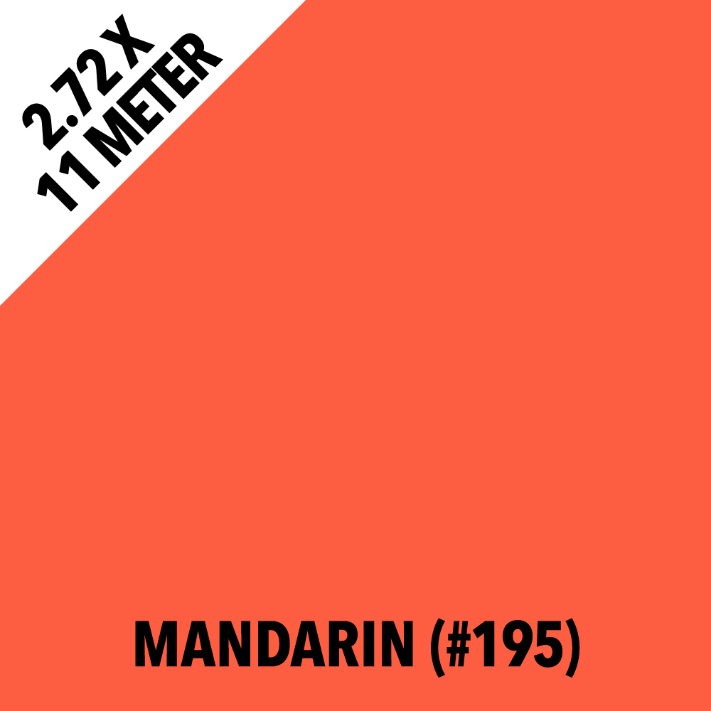 Colorama 195 Mandarin 2 72x11m