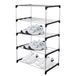 ASelected Schoenenrek met 5 niveaus