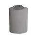 Gedy Grijs, G-Eye Jeter papier, afmetingen en gewicht mand 26,5 x 19 x 19 cm en 0,25 kg, gemaakt van thermoplastische harsen, prullenbak voor de badkamer R&S-design, 100% gemaakt in Italië, 2 jaar