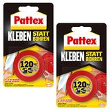 Henkel Pattex Plakband, Extra Sterk, Dubbelzijdig, Voordeelverpakking 2 Stuks