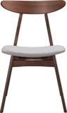 Selsey Gooddly - Houten stoel - Noten/beige