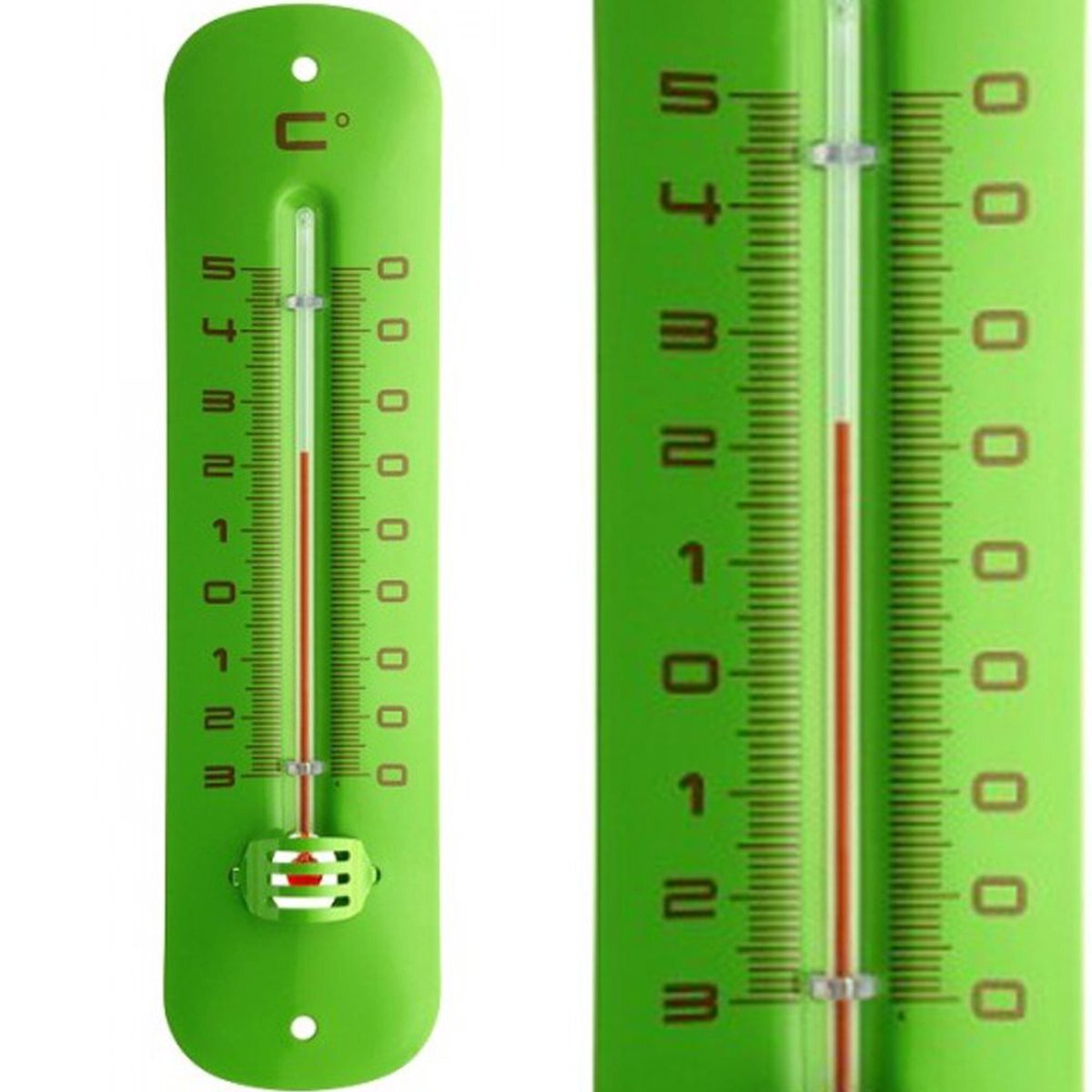 TFA Thermometer - Binnen & Buiten - metaal groen