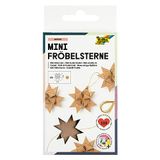 folia 1298 - Papierstroken voor MINI Fröbel sterren, 100 stroken in natuurlijke kleuren voor 25 sterren
