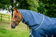Horseware Amigo 1200D Turnout Hood 0g - XL - Donkerblauw-grijs