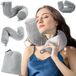 Unyqoos® Coussin de voyage en mousse à mémoire de forme