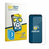 BROTECT Screenprotector 3 Stuks voor Xiaomi Redmi R70 5G Beschermglas transparant