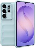 Techsuit Hoesje geschikt voor Samsung Galaxy S26 Ultra - Magic Shield Silicone Back Cover - Blauw