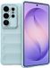 Techsuit Hoesje geschikt voor Samsung Galaxy S26 Ultra - Magic Shield Silicone Back Cover - Blauw