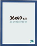 yd. Cadre photo 36x49 cm bleu foncé MDF Bologna